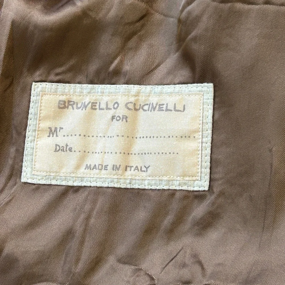 Brunello Cucinelli Sartoria Wool Vest Made in Italy Bespoke Atelier Gray